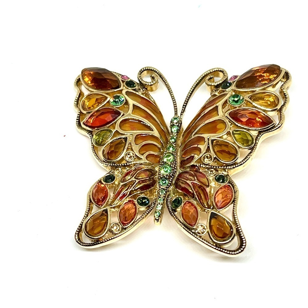 Vintage Monet Butterfly Brooch